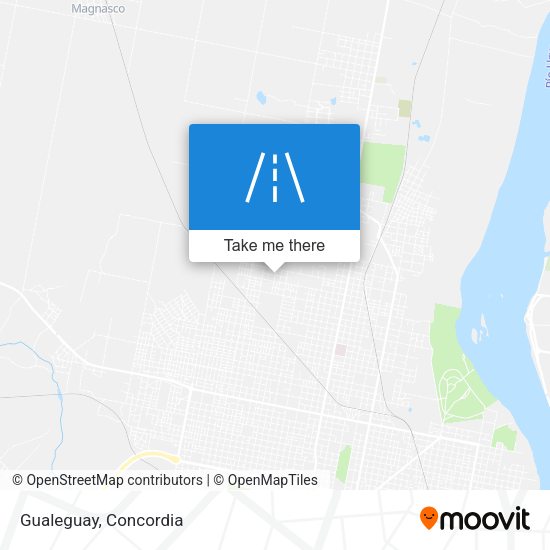 Mapa de Gualeguay