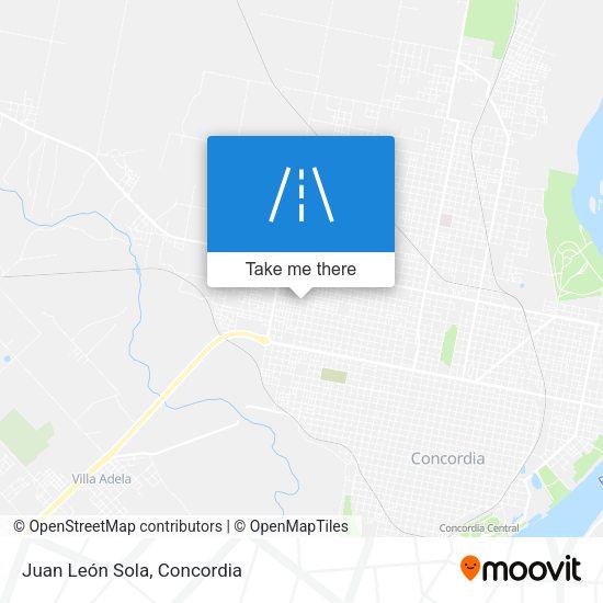 Juan León Sola map