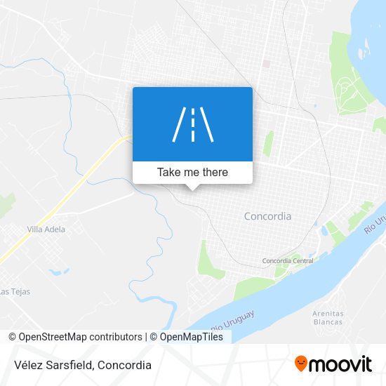 Mapa de Vélez Sarsfield