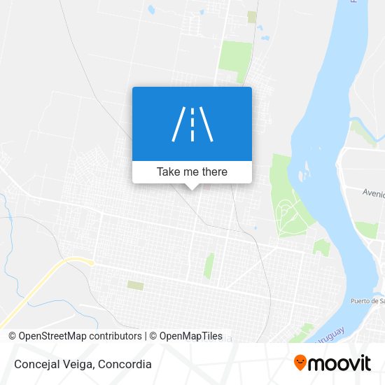 Concejal Veiga map