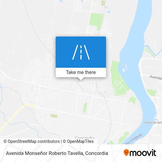 Avenida Monseñor Roberto Tavella map