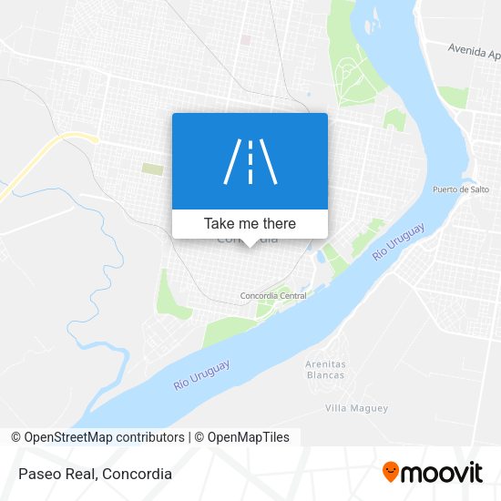 Mapa de Paseo Real