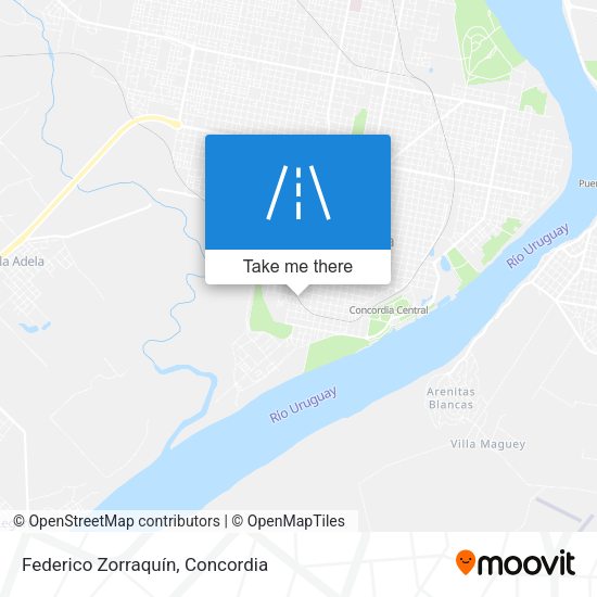 Federico Zorraquín map