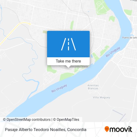Pasaje Alberto Teodoro Noailles map