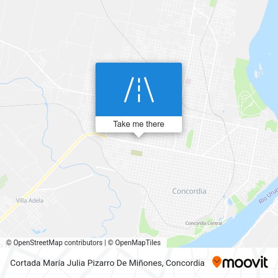 Cortada María Julia Pizarro De Miñones map