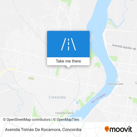 Mapa de Avenida Tomás De Rocamora