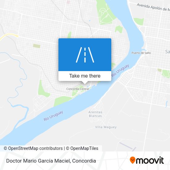 Mapa de Doctor Mario García Maciel