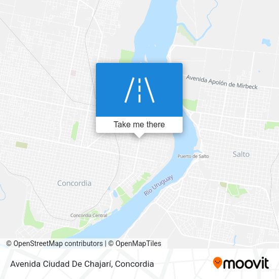 Avenida Ciudad De Chajarí map
