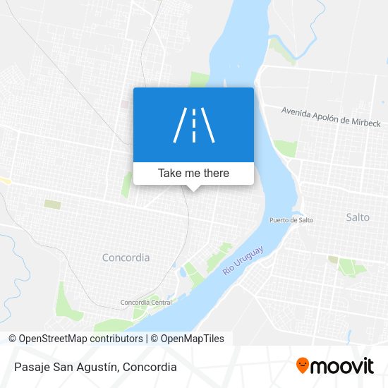 Mapa de Pasaje San Agustín