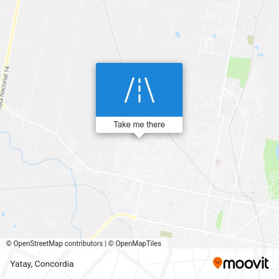 Mapa de Yatay