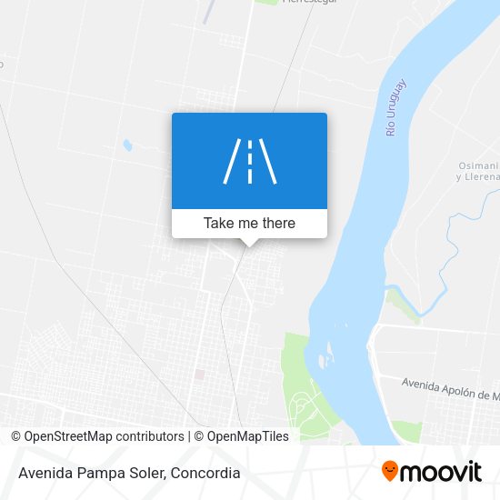 Mapa de Avenida Pampa Soler