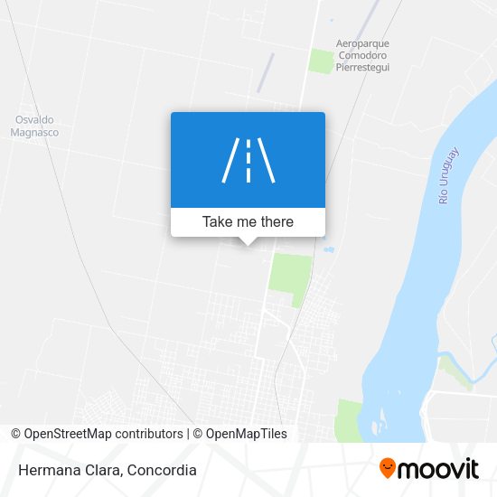 Mapa de Hermana Clara