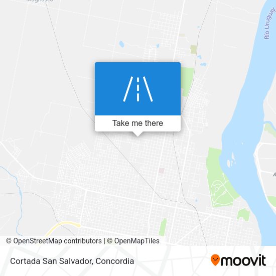 Mapa de Cortada San Salvador