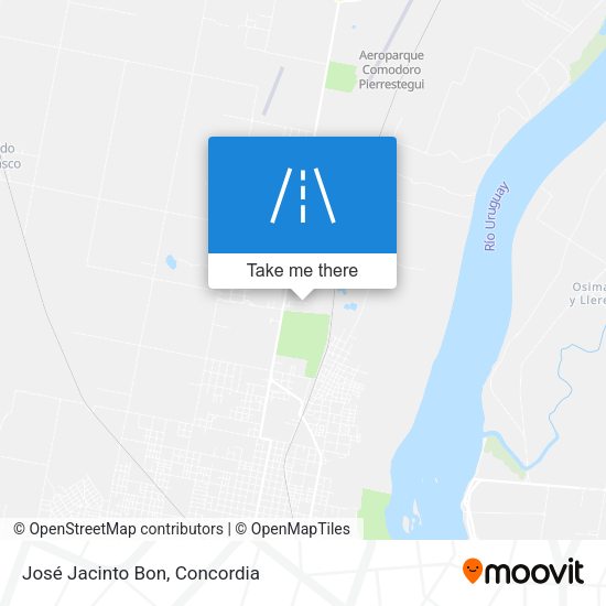 Mapa de José Jacinto Bon