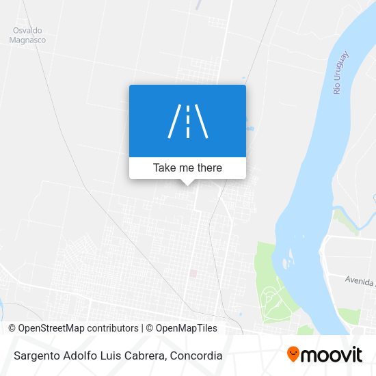 Sargento Adolfo Luis Cabrera map