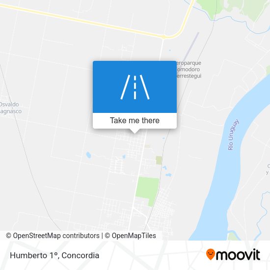 Mapa de Humberto 1º