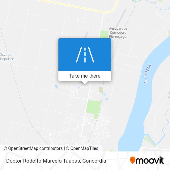 Mapa de Doctor Rodolfo Marcelo Taubas