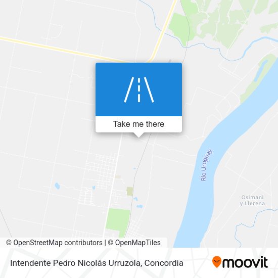 Intendente Pedro Nicolás Urruzola map