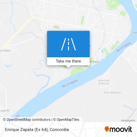 Enrique Zapata (Ex 64) map