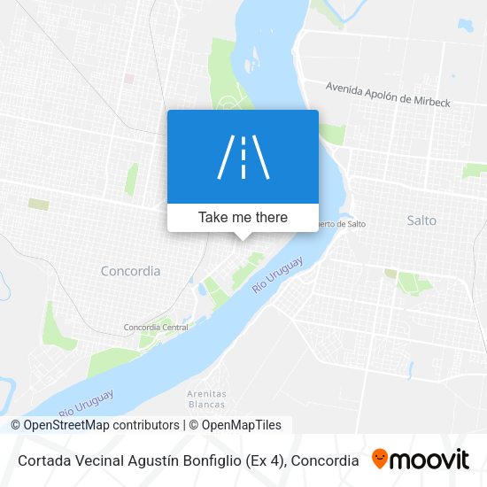 Cortada Vecinal Agustín Bonfiglio (Ex 4) map