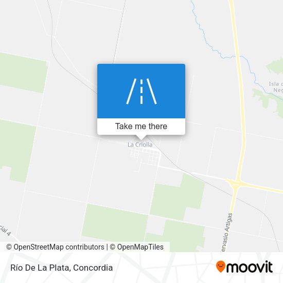 Río De La Plata map