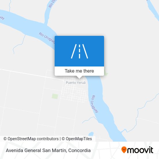 Mapa de Avenida General San Martín