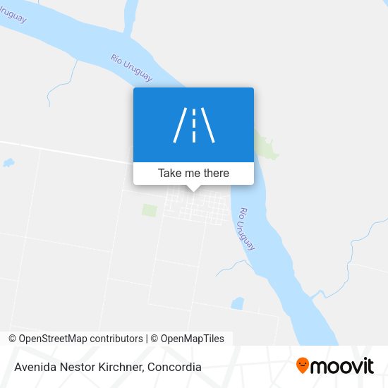 Avenida Nestor Kirchner map