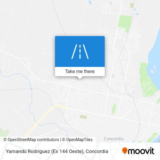 Yamandú Rodríguez (Ex 144 Oeste) map