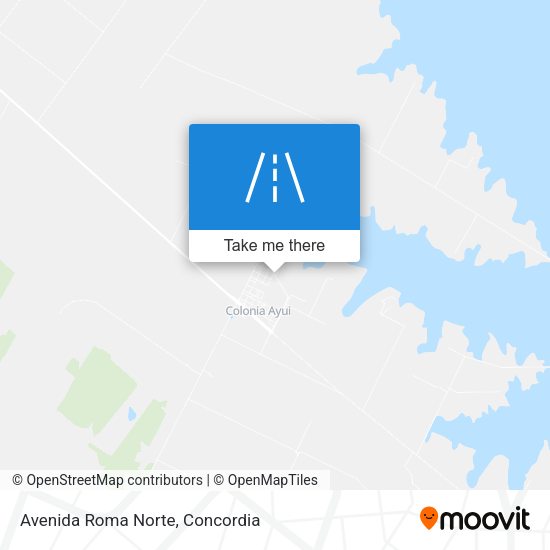 Mapa de Avenida Roma Norte