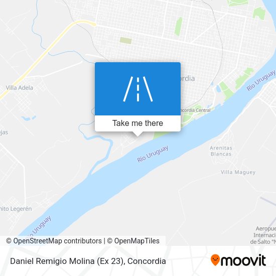 Daniel Remigio Molina (Ex 23) map