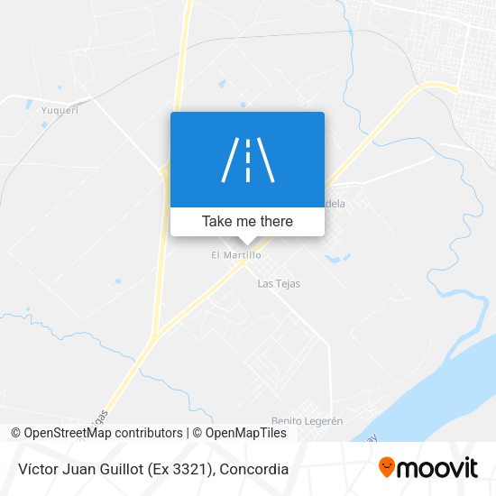 Víctor Juan Guillot (Ex 3321) map