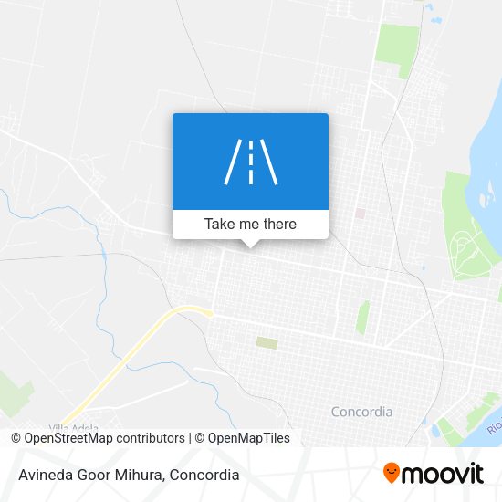 Avineda Goor Mihura map