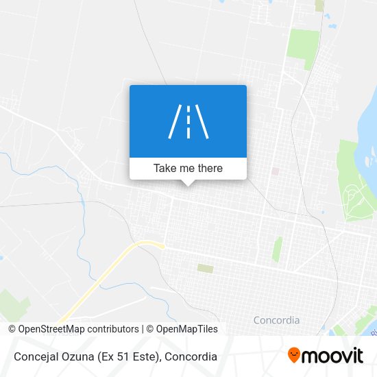 Concejal Ozuna (Ex 51 Este) map