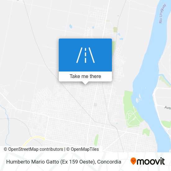 Humberto Mario Gatto (Ex 159 Oeste) map