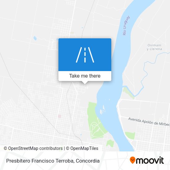 Presbítero Francisco Terroba map