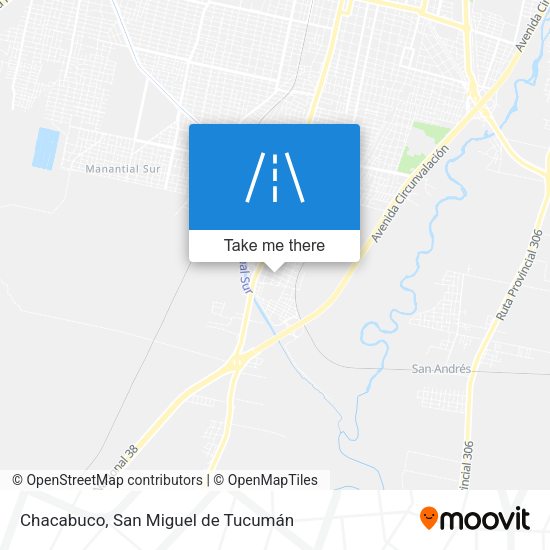 Chacabuco map