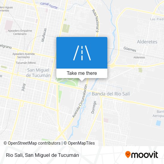 Rio Sali map