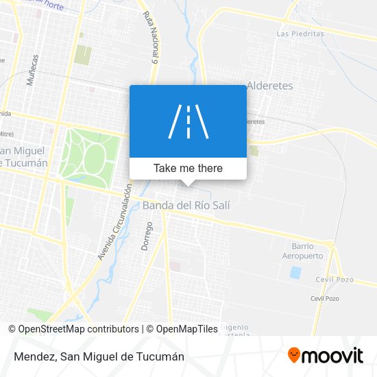 Mapa de Mendez