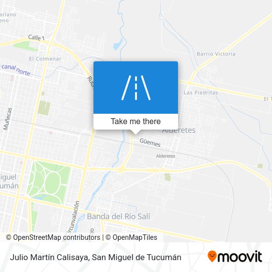 Julio Martín Calisaya map