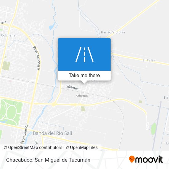 Mapa de Chacabuco
