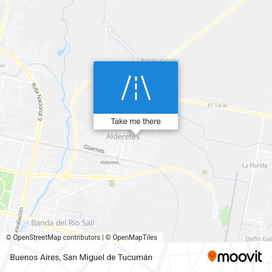Buenos Aires map