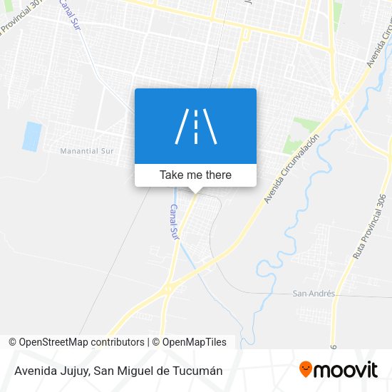 Avenida Jujuy map