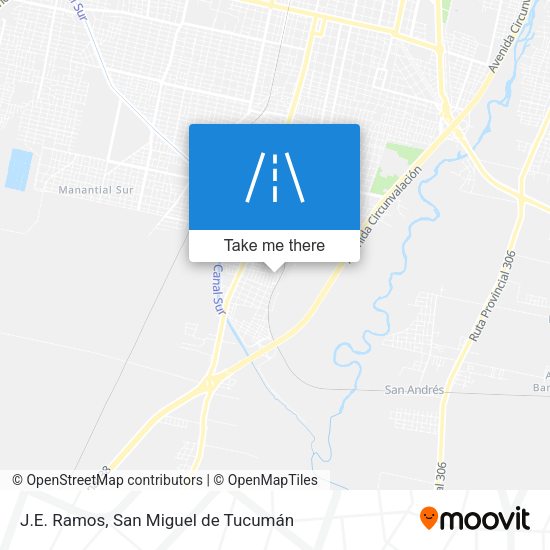 Mapa de J.E. Ramos