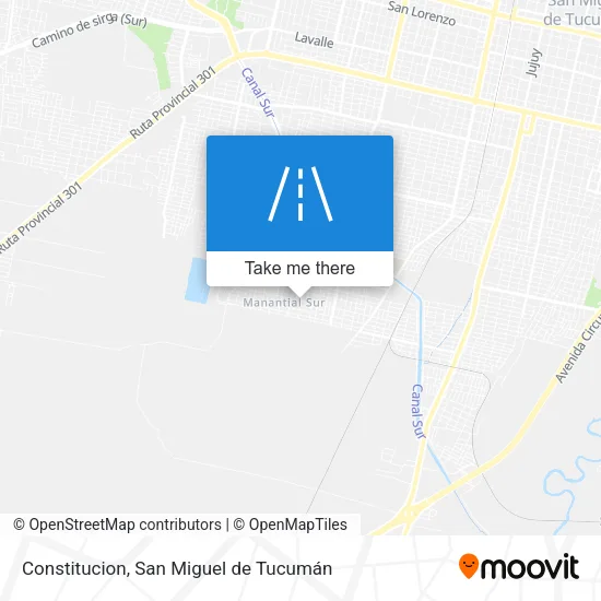 Mapa de Constitucion