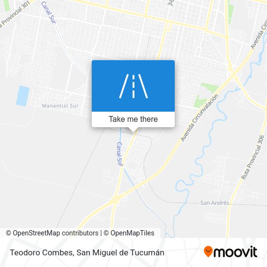 Mapa de Teodoro Combes