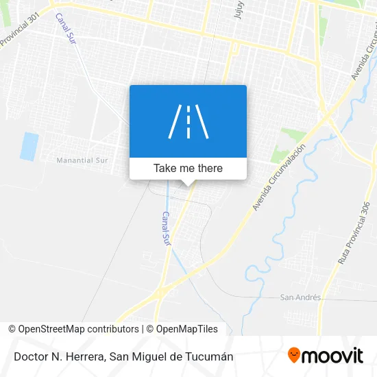 Mapa de Doctor N. Herrera