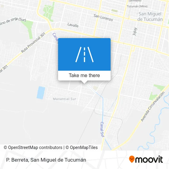 Mapa de P. Berreta