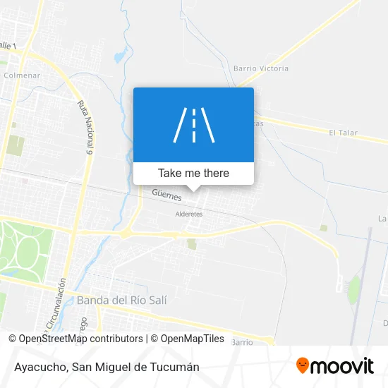 Mapa de Ayacucho