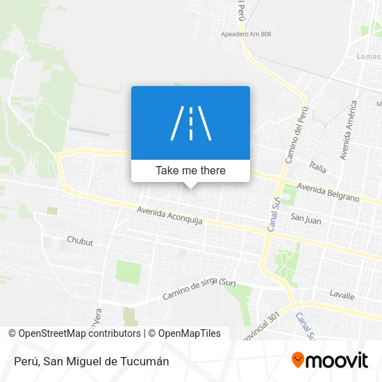Perú map
