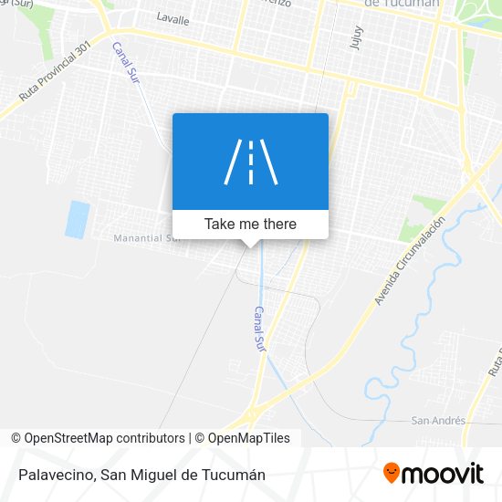 Palavecino map